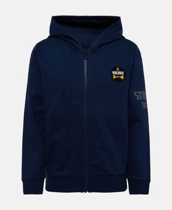 Hooded sweat jacket