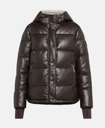 Leather-look jacket