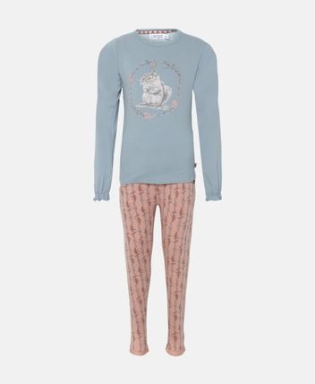 Long-sleeved shirt and trousers set