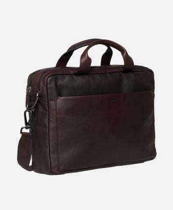 Leather business bag PANDION