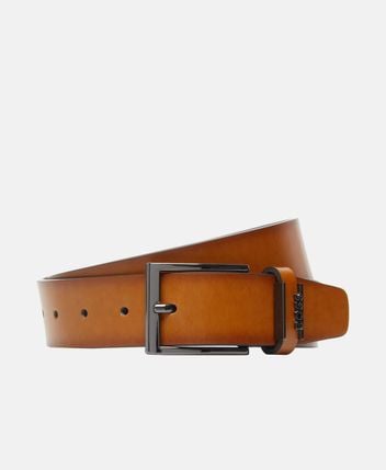 Leather belt