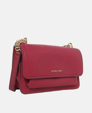 Leather shoulder bag Claire