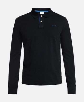 Long-sleeved polo shirt