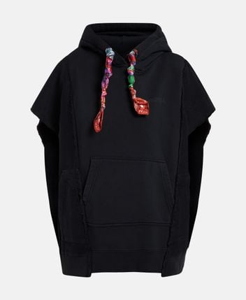 Short sleeved hoodie