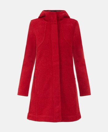 Wool-blend coat