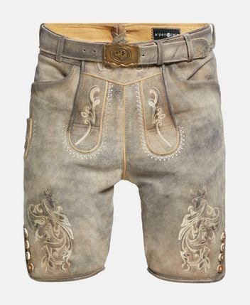 Leather shorts