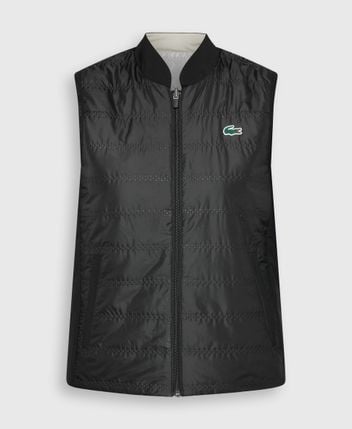 Reversible quilted vest