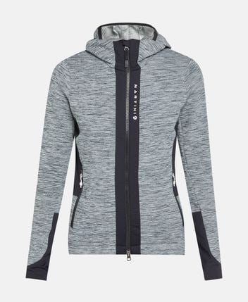 Hooded sweat jacket