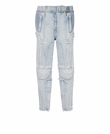 Straight leg jeans