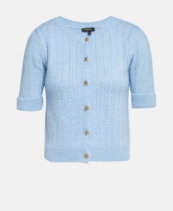 Short-sleeved cardigan