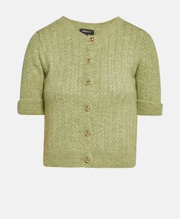 Short-sleeved cardigan