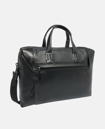 Leather laptop bag