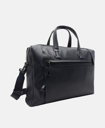 Leather laptop bag