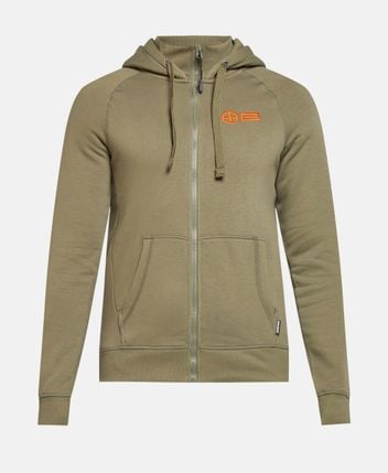 Hooded sweat jacket