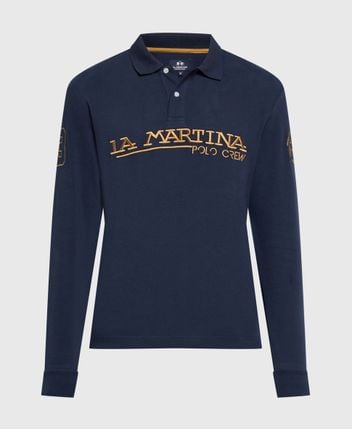 Long-sleeved polo shirt