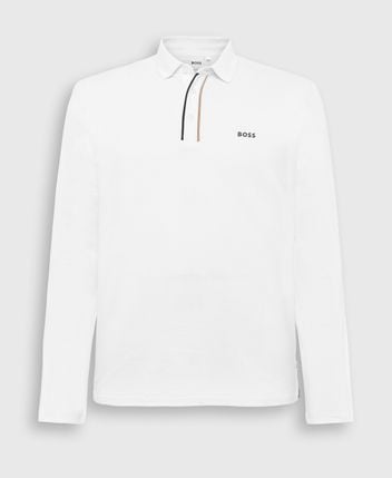 Long-sleeved polo shirt
