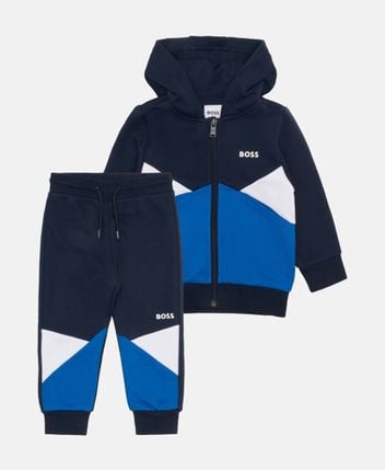 Sweat jacket and trousers
