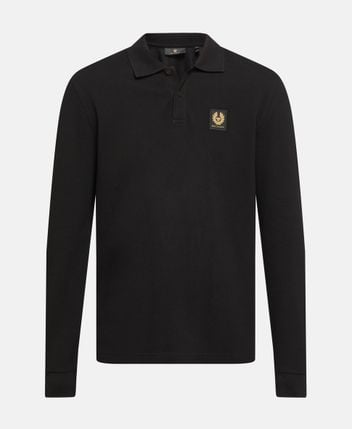 Long-sleeved polo shirt