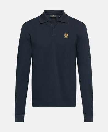 Long-sleeved polo shirt