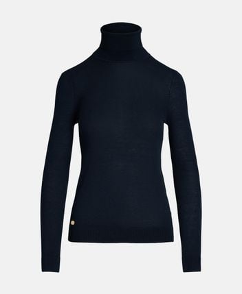 Silk-blend pullover