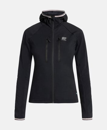 Hooded sweat jacket