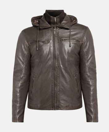 Leather jacket