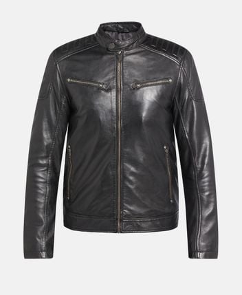 Leather jacket