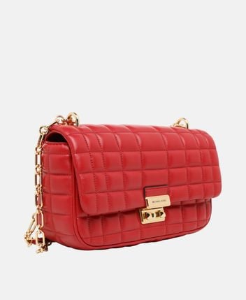 Leather messenger bag