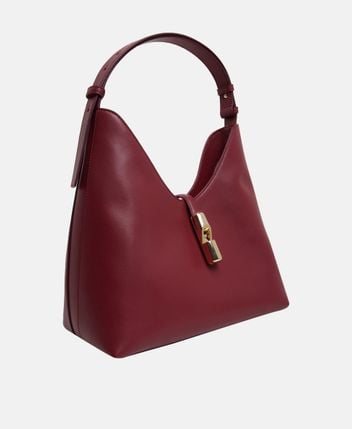 Leather shoulder bag Goccia