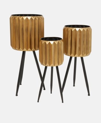 Flower pot set, 3 pieces