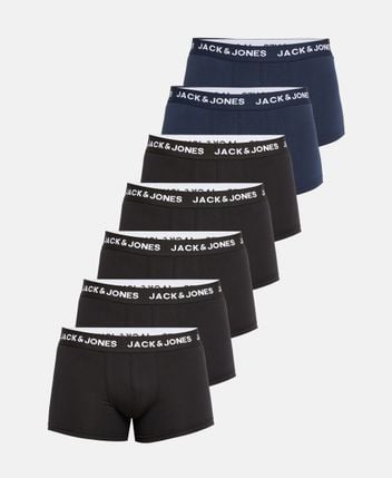 Boxer shorts, set of 7 Jacsolid