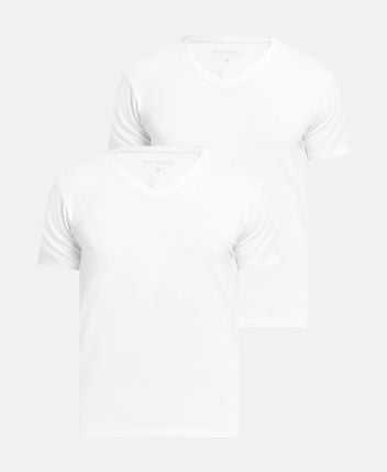 T-shirts, pack of 2 2 pack v-shirt