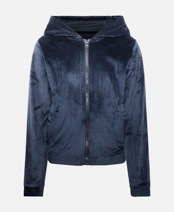 Hooded sweat jacket