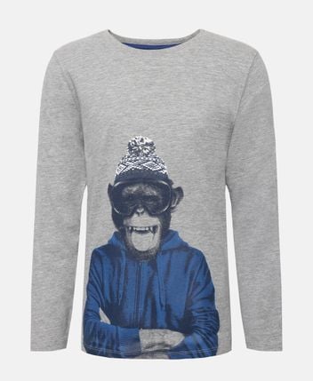 Long-sleeved top