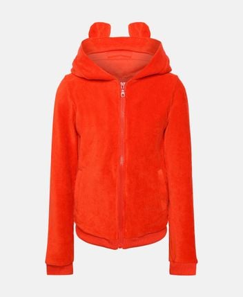 Hooded sweat jacket