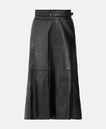 Leather skirt
