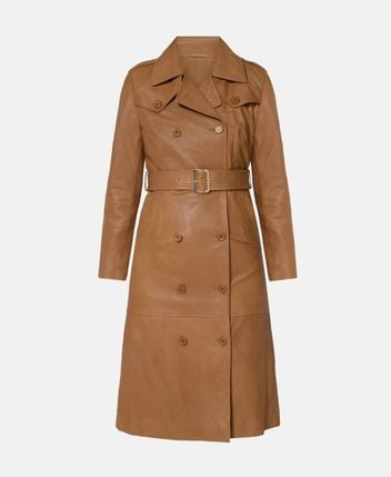 Leather coat Donna