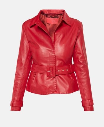 Leather jacket