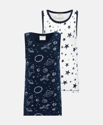 Undershirts, pack of 2