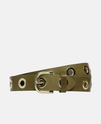 Leather belt