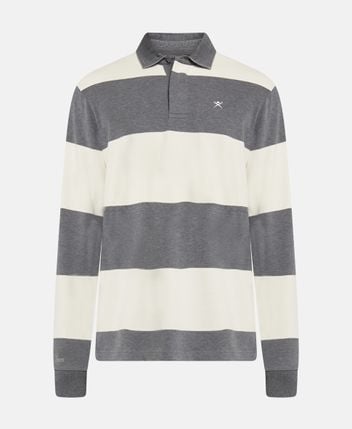 Long-sleeved polo shirt