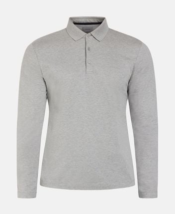 Long-sleeved polo shirt POLOKN