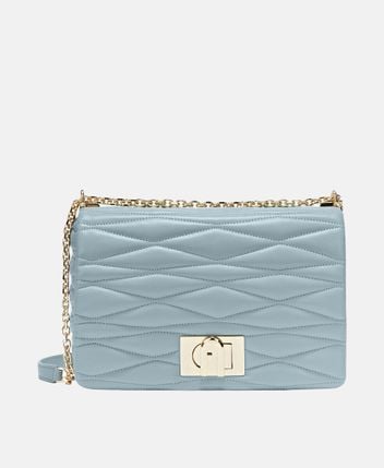 Leather cross body bag