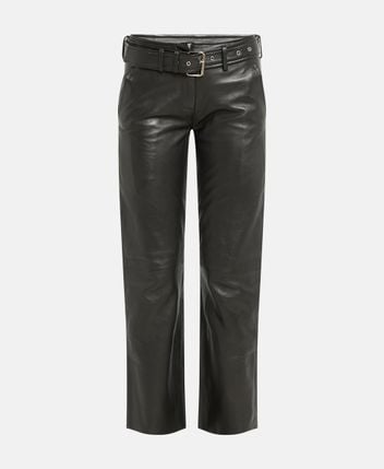 Leather trousers