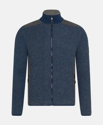 Traditional wool-blend cardigan STEINERBERG