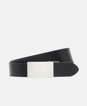 Reversible leather belt