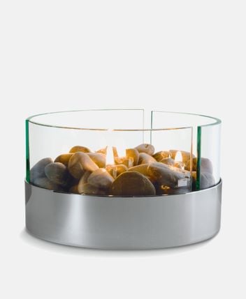 Table Light Burn Fireplace
