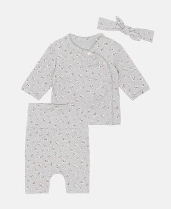 Long-sleeved shirt and trousers set