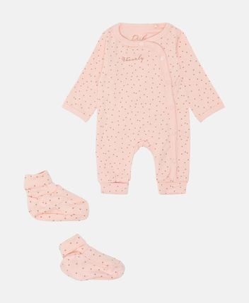 Romper and sock set