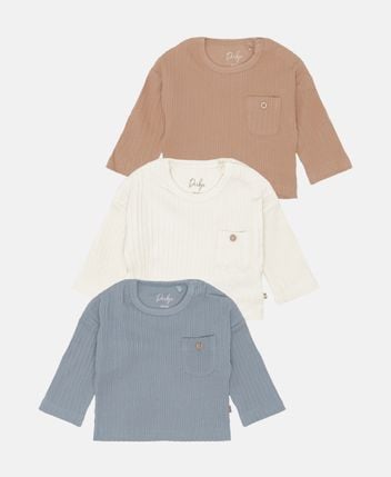 Long-sleeved top, pack of 3